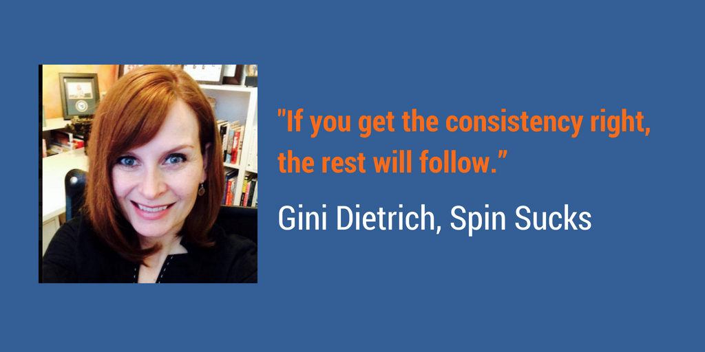 Gini Dietrich Quote